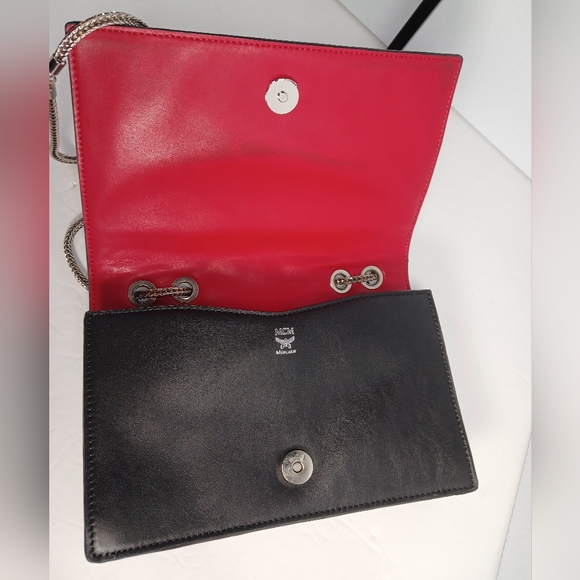 MCM diamond disco Swarovski Crystal Studded crossbody handbag - Picture 15 of 16